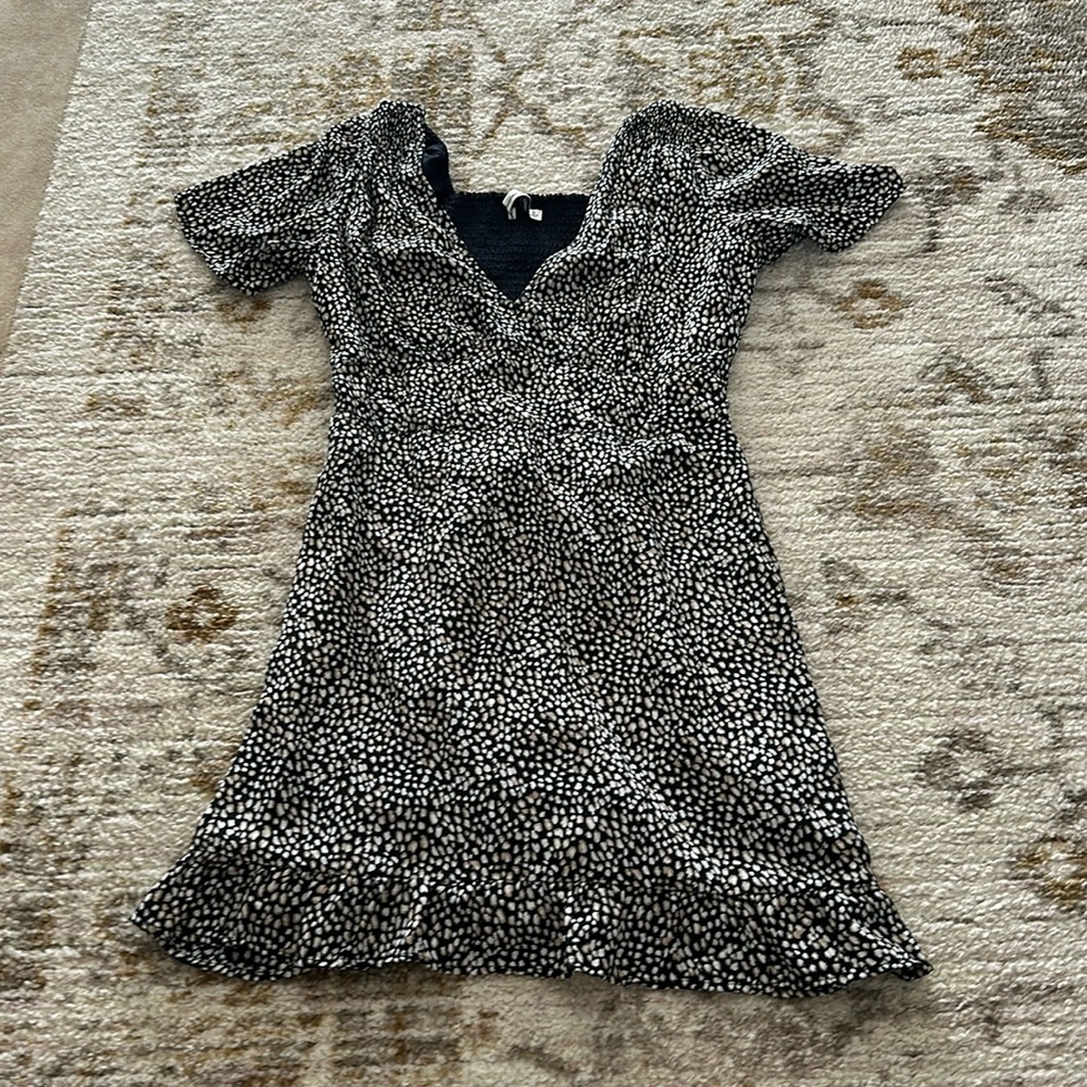 Abercrombie mini dress with ruched back